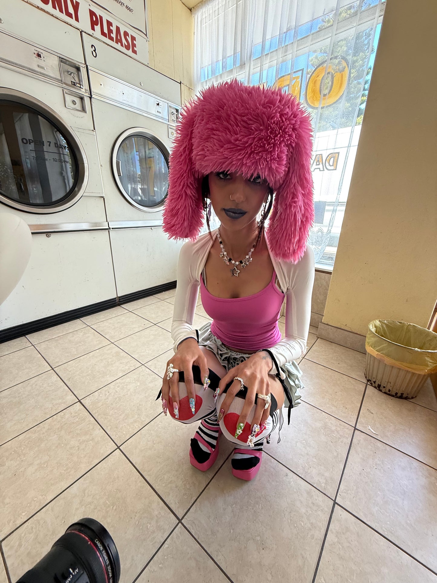 Urban Bunny Street Meet  Plush Hat