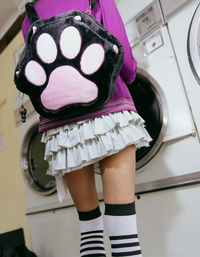 Urban Bunny Gangsta Paw Backpack – Faux Fur Street Edition
