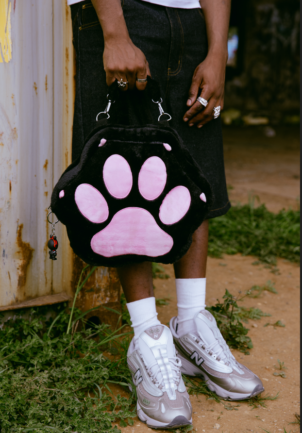 Urban Bunny Gangsta Paw Backpack – Faux Fur Street Edition