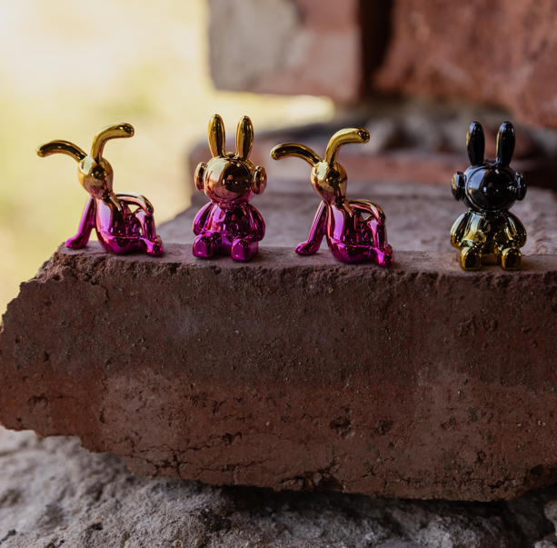 Weird Bunny Club – Mini Glossy Collectible Set (4 Pce)