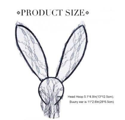 LACE BUNNY EARS — “GLAM EDITION”