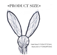 LACE BUNNY EARS — “GLAM EDITION”