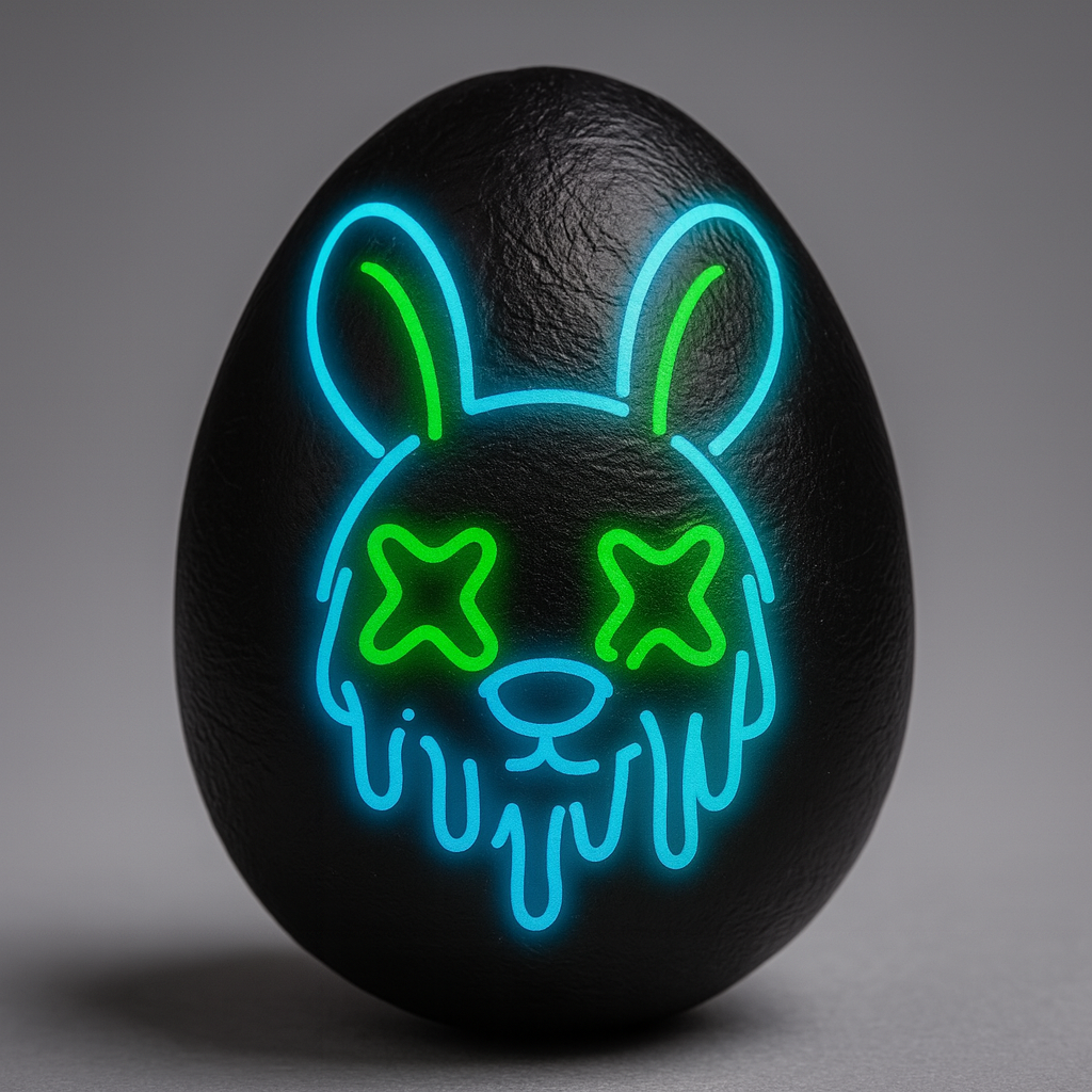 Urban Bunny Hop Drop — Retro Neon  Style 4 Pack
