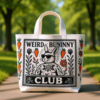 Weird Bunny Club Carry-All Tote – Street Art Edition